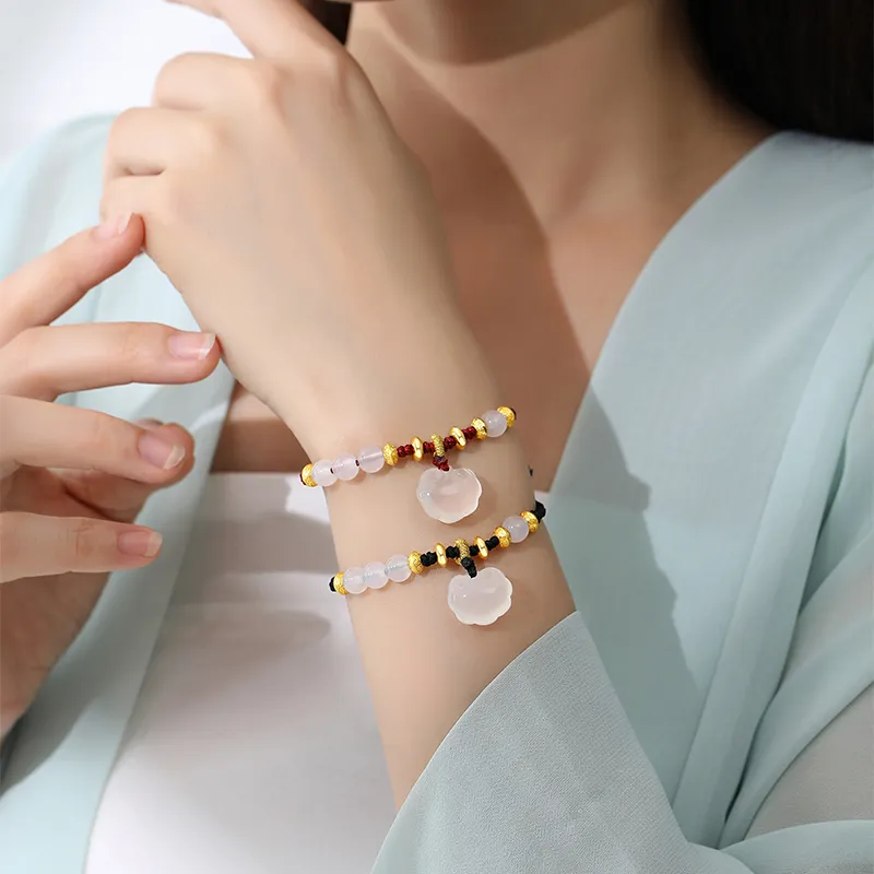 MOVER Chalcedony Jade Bracelets Unisex-3