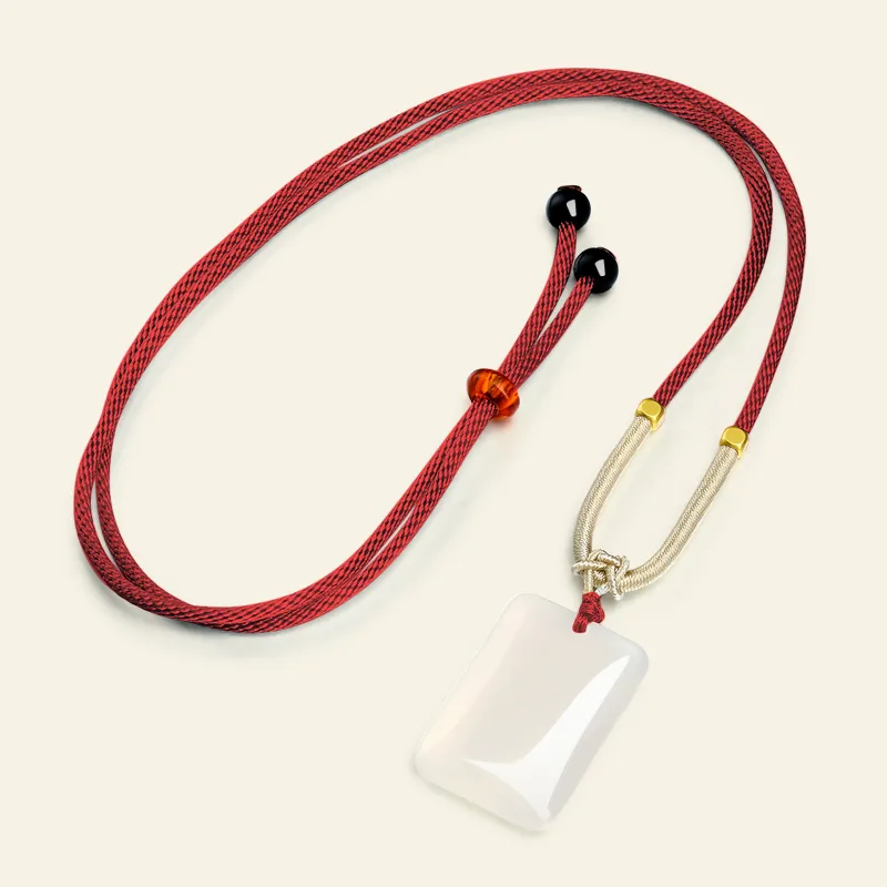 MOVER Chalcedony Jade Necklaces Unisex-7
