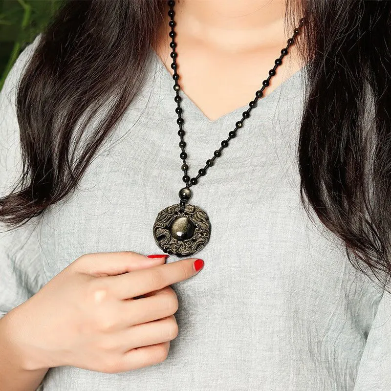MOVER Necklaces Men 'Twin Dragons' Necklace-1