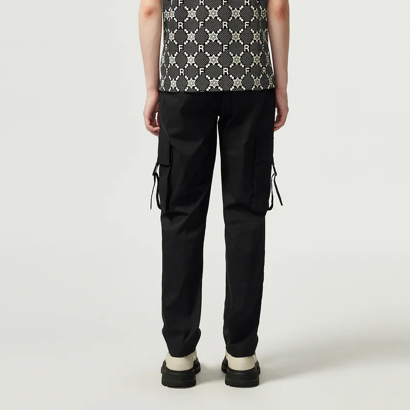 FERRE Cargo Pants Men Black-5