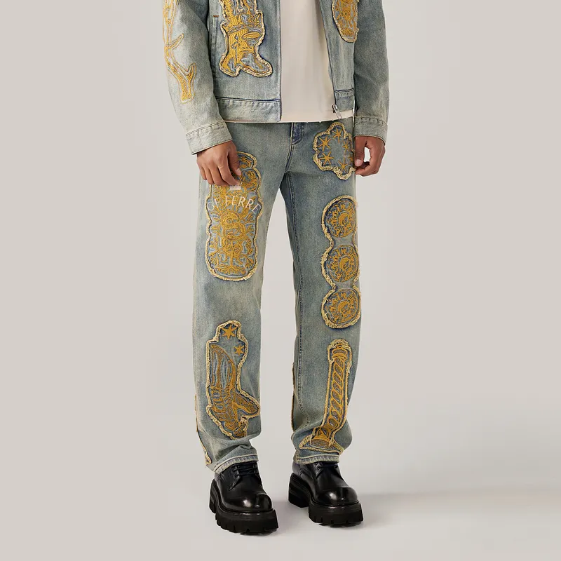 GF Ferré Jeans Unisex Light Blue-4