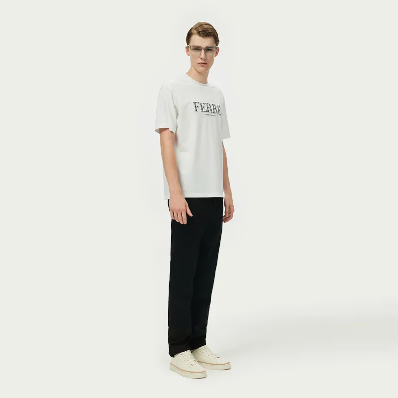 FERRE Casual Pants Men Black-6
