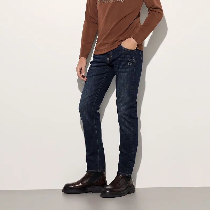 FERRE Jeans Unisex Denim Blue-4