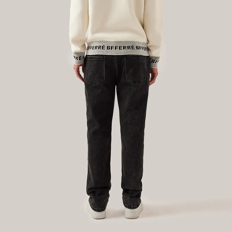 GF Ferré Jeans Unisex Black Gray-5