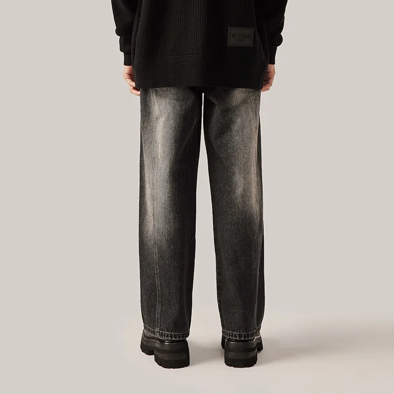 GF Ferré Jeans Unisex Black Gray Color-6