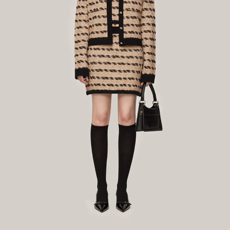 GF Ferré Casual Short Skirts Women's Brown With Print-2