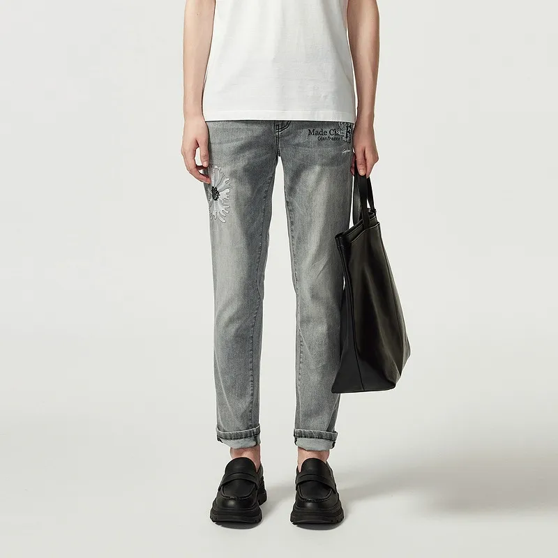 FERRE Jeans Men Light Gray-4