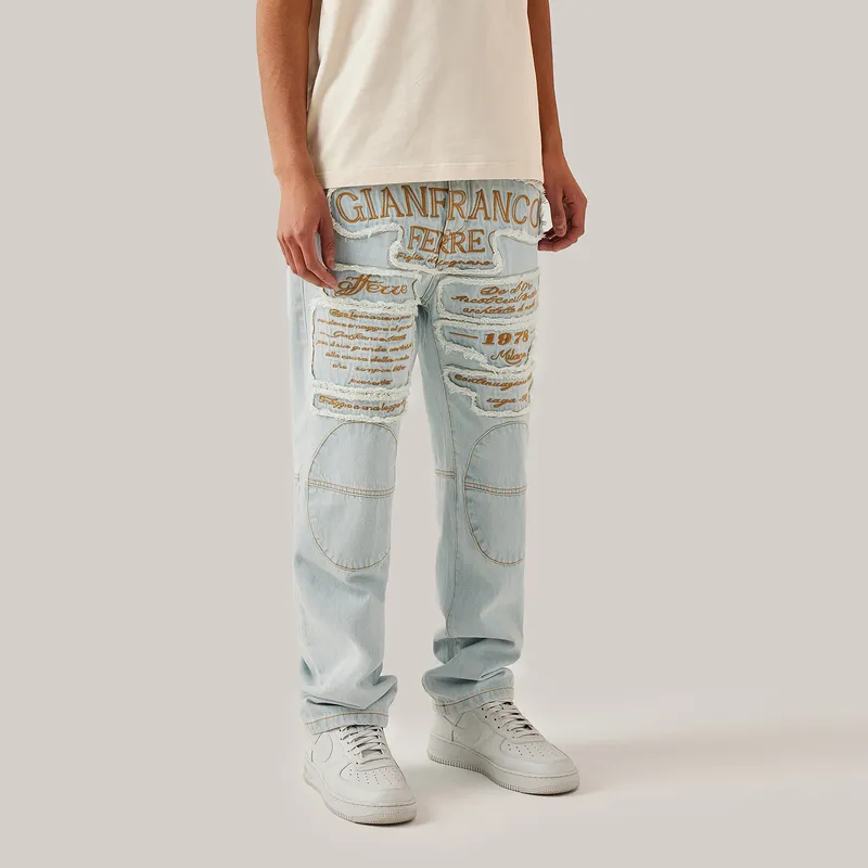 GF Ferré Jeans Unisex Light Blue-4