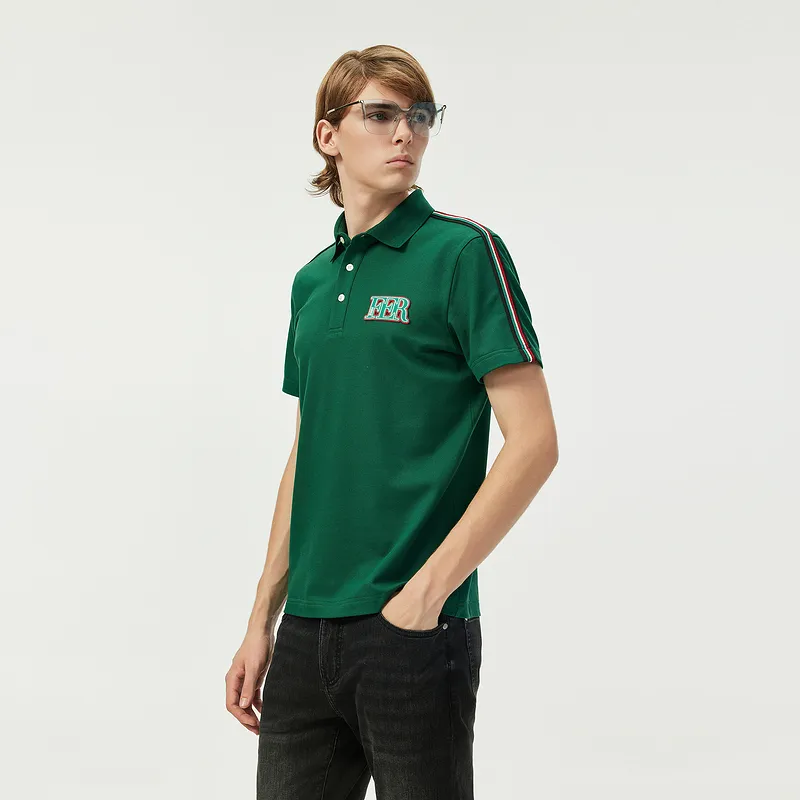 FERRE Polo Shirts Men Green-3