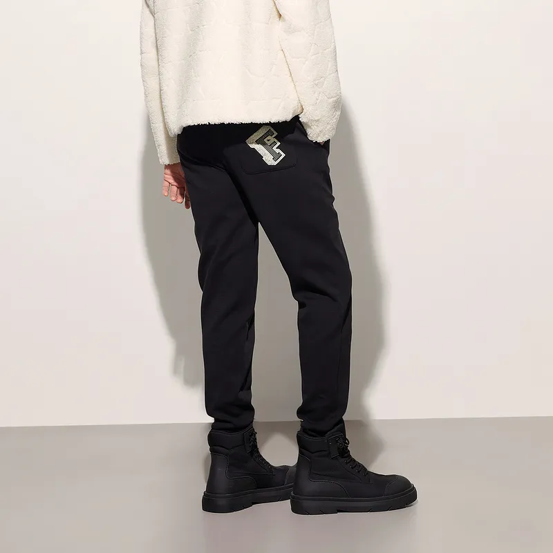 FERRE Casual Pants Men Black-5