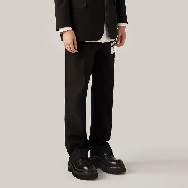 GF Ferré Suit Trousers Unisex Black-4