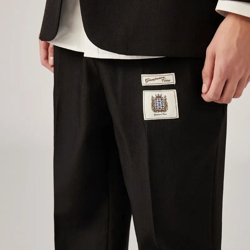 GF Ferré Suit Trousers Unisex Black-6