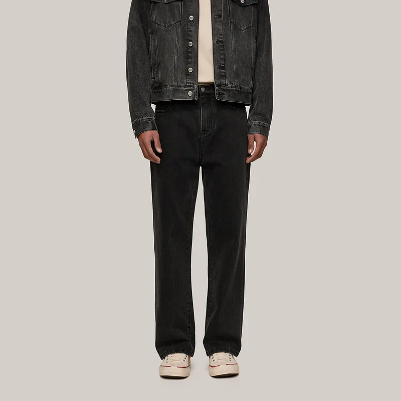 GF Ferré Jeans Unisex Black Gray-2