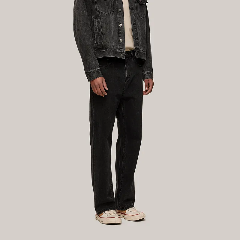 GF Ferré Jeans Unisex Black Gray-4