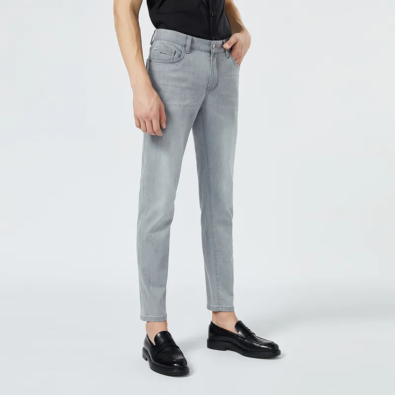 FERRE SS24 Jeans Men's Light Gray-3