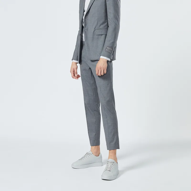FERRE Suit Trouser Men's Light Gray-4
