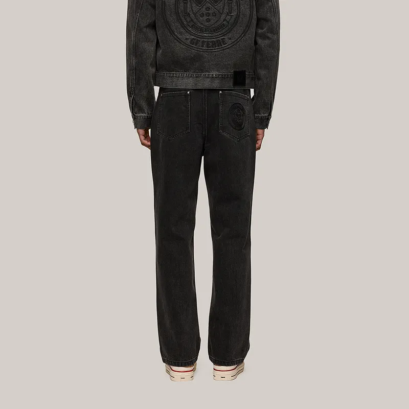 GF Ferré Jeans Unisex Black Gray-5