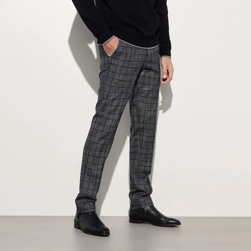 FERRE Suit Trousers Men Gray-3
