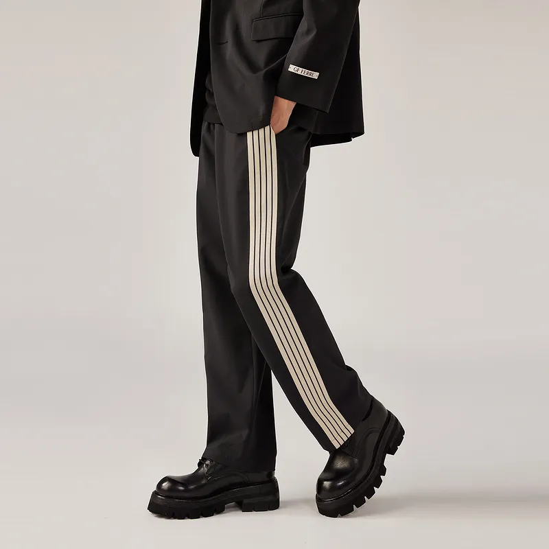 GF Ferré Casual Pants Unisex Black-6