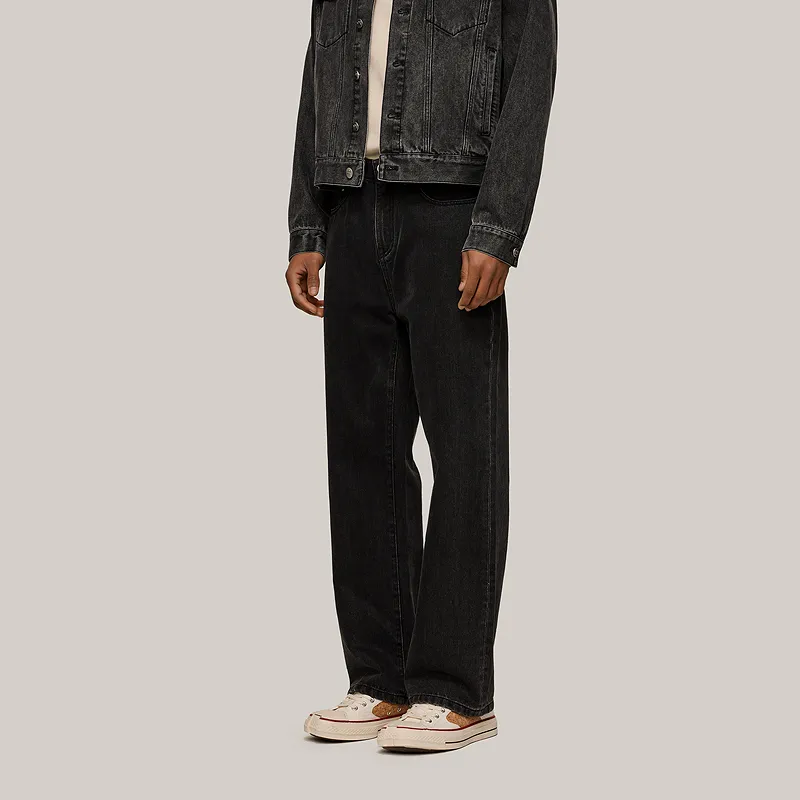 GF Ferré Jeans Unisex Black Gray-3