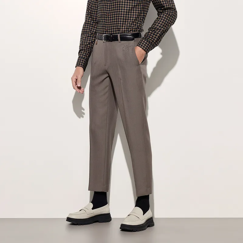 FERRE Suit Trouser Men's Light Coffee-4