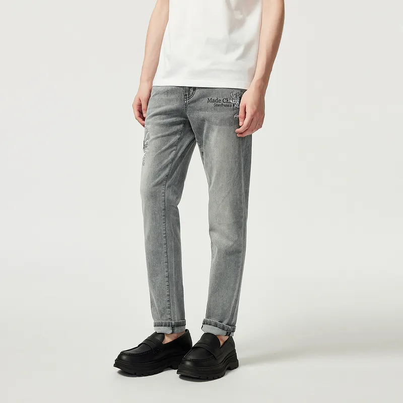 FERRE Jeans Men Light Gray-3