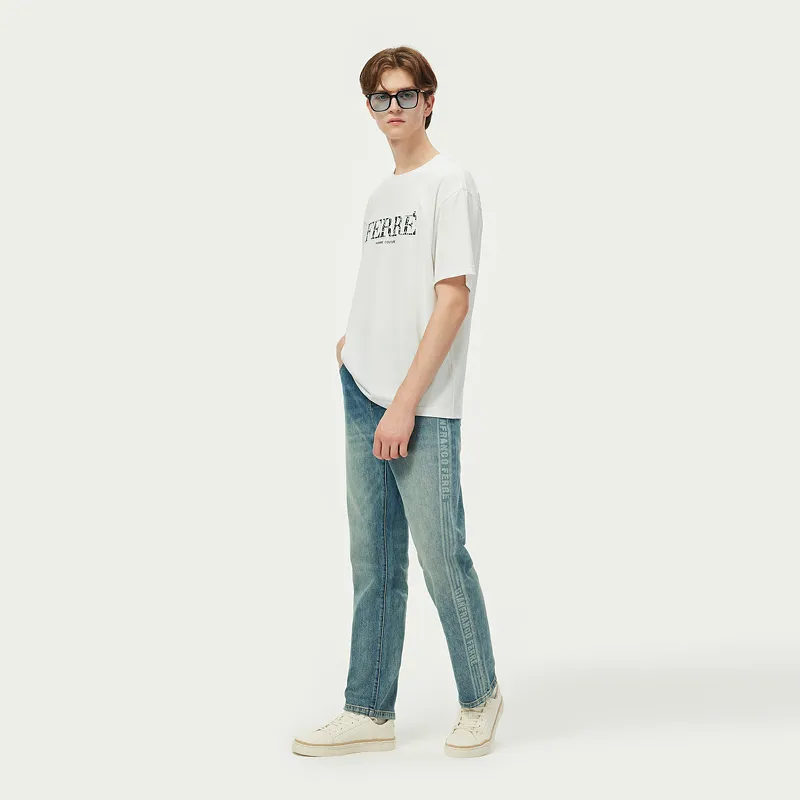 FERRE Jeans Men Denim Blue-6
