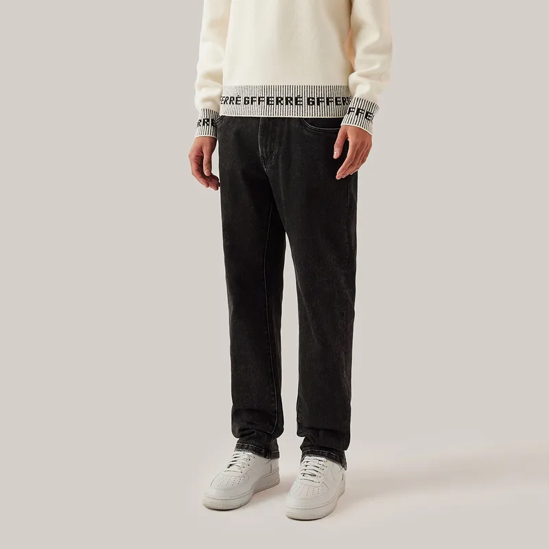 GF Ferré Jeans Unisex Black Gray-3