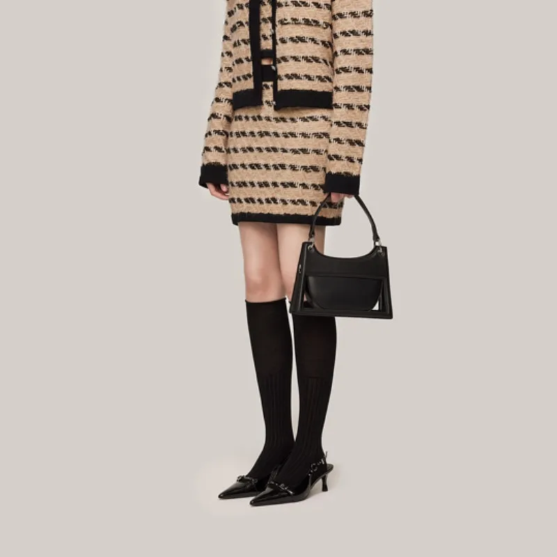 GF Ferré Casual Short Skirts Women's Brown With Print-3