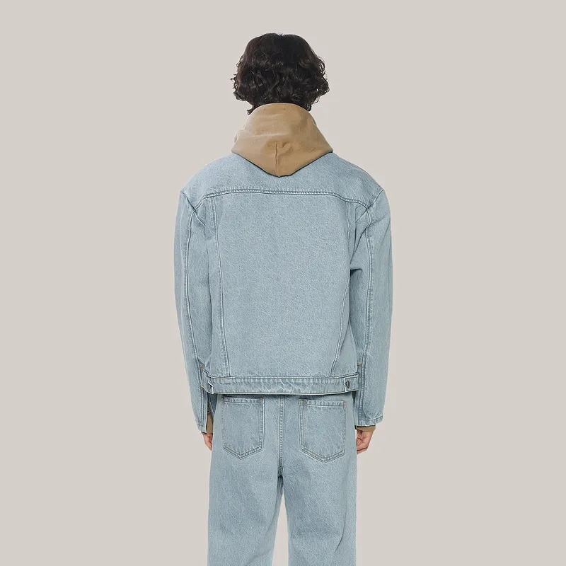 GF Ferré Denim Jacket Unisex Light Blue-2