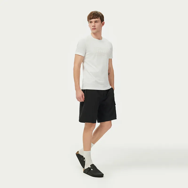 FERRE Casual Shorts Men Black-7