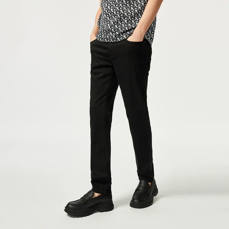 FERRE Casual Pants Men Black-3