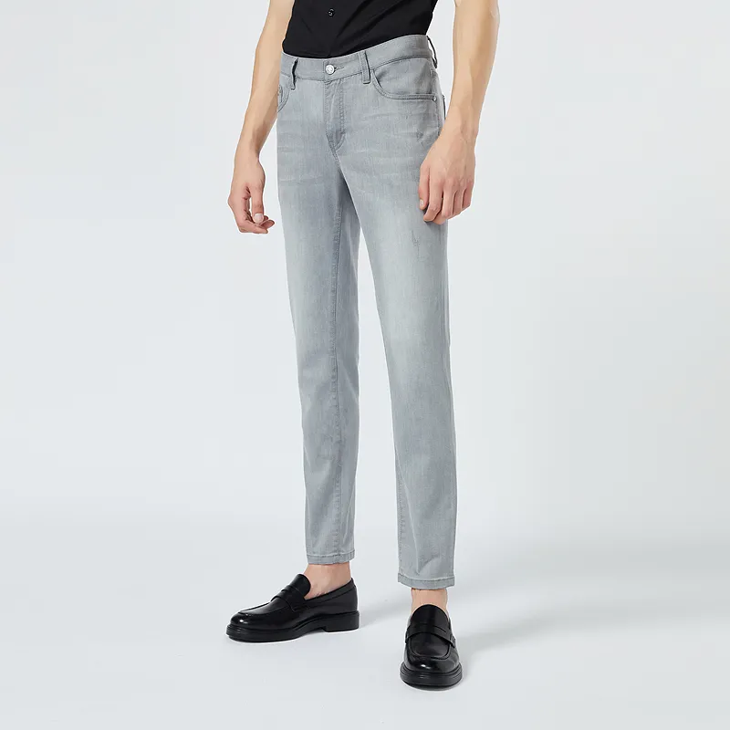 FERRE SS24 Jeans Men's Light Gray-2