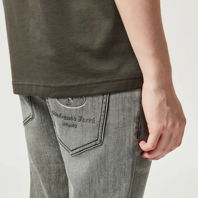 FERRE Jeans Men Light Gray-6