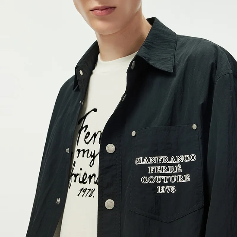 FERRE Shirts Men Black-6