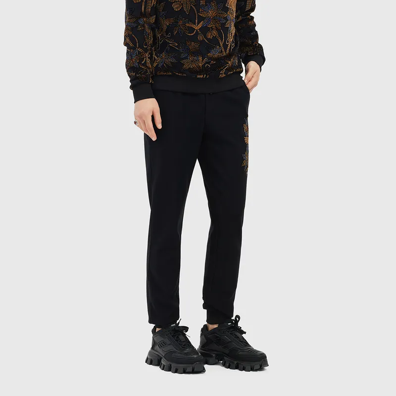 FERRE Casual Pants Men Black-4