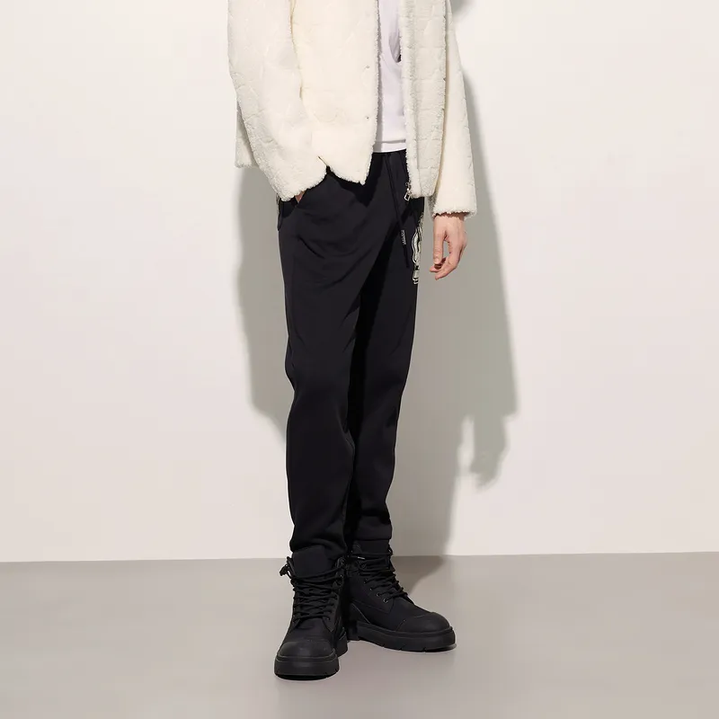 FERRE Casual Pants Men Black-3