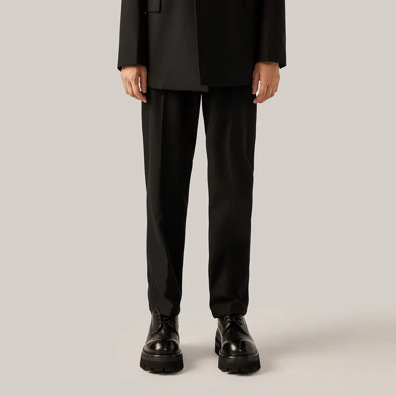 GF Ferré Suit Trousers Unisex Black-2