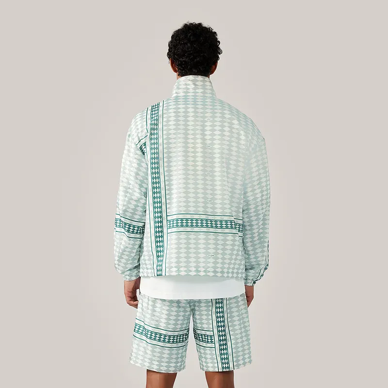GF Ferré Jackets & Coats Unisex Green Pattern-2