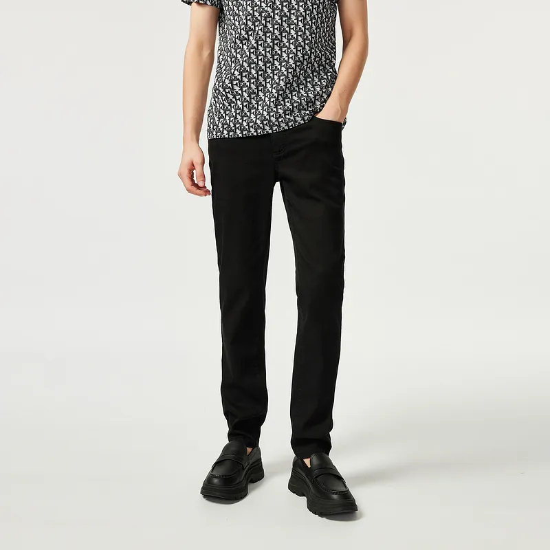 FERRE Casual Pants Men Black-2