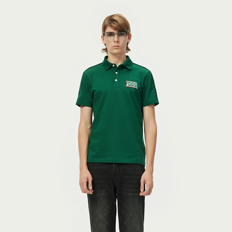 FERRE Polo Shirts Men Green-4