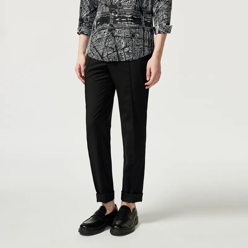 FERRE Suit Trousers Men Black-2