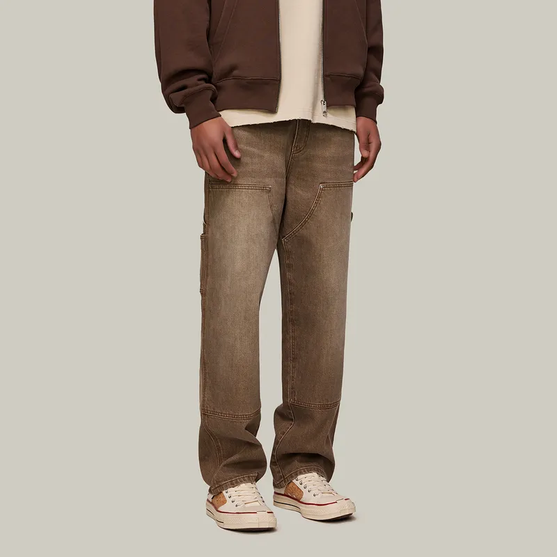 GF Ferré Jeans Unisex Khaki-4