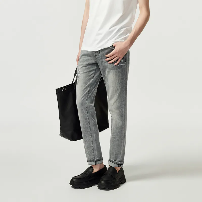 FERRE Jeans Men Light Gray-6