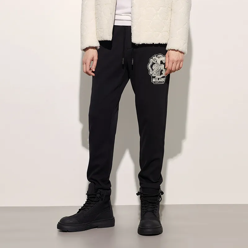 FERRE Casual Pants Men Black-2