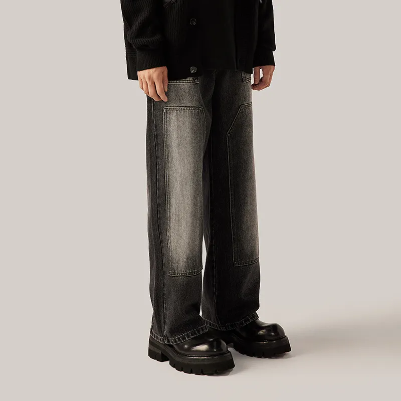 GF Ferré Jeans Unisex Black Gray Color-5
