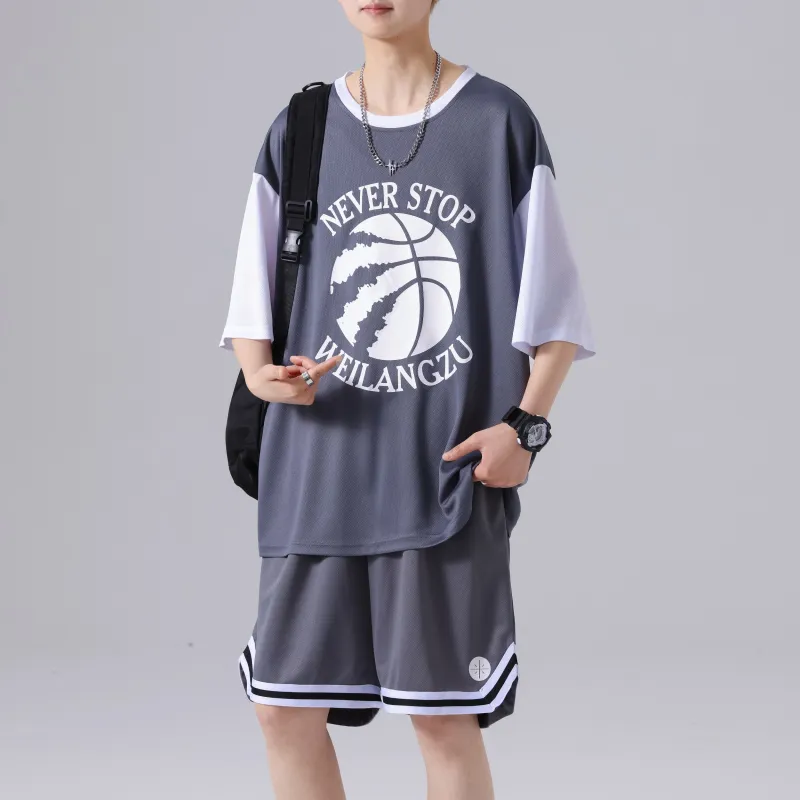 HAPPY PARTY Basketball Suit Unisex-21