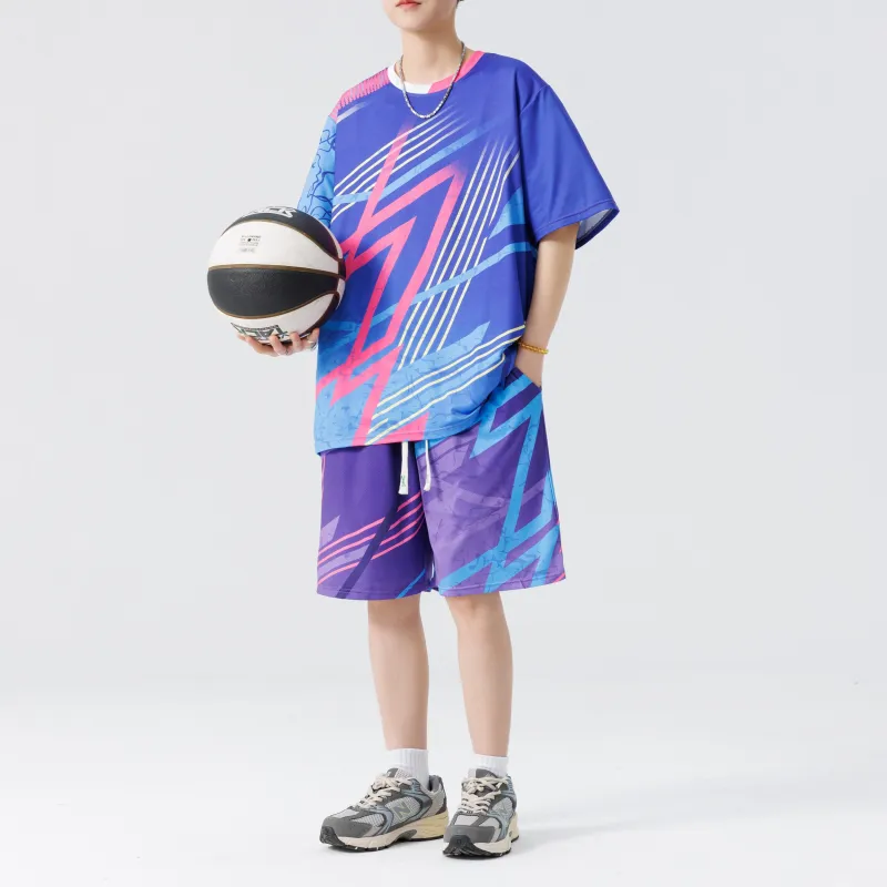 HAPPY PARTY Basketball Suit Unisex-12