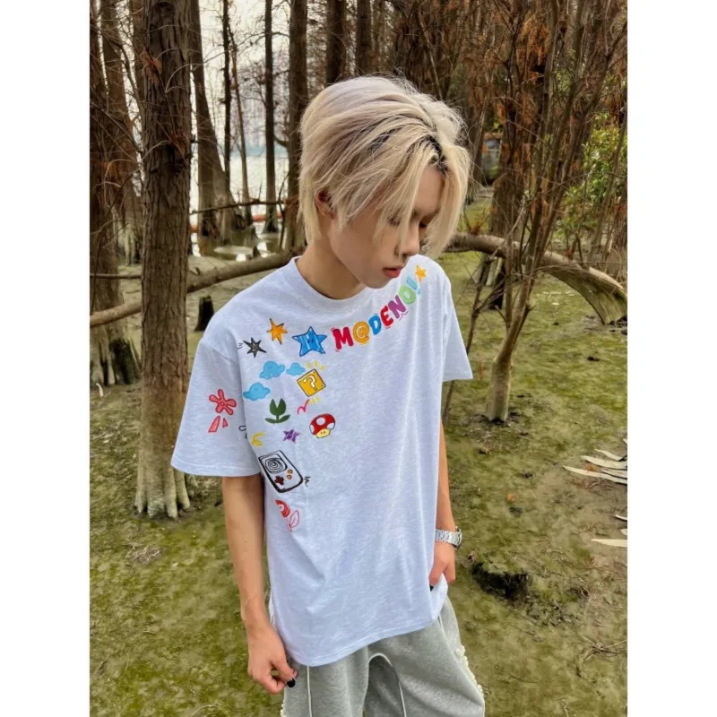 PAINT STAIN T-Shirts Unisex-9