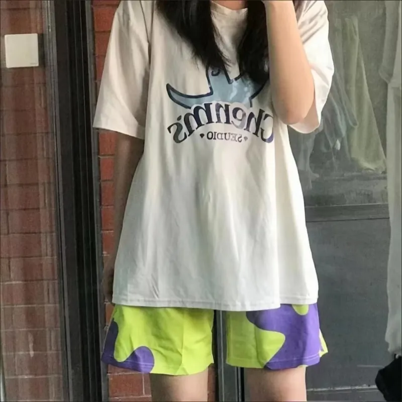 HAPPY PARTY Casual Shorts Unisex Image Color-6